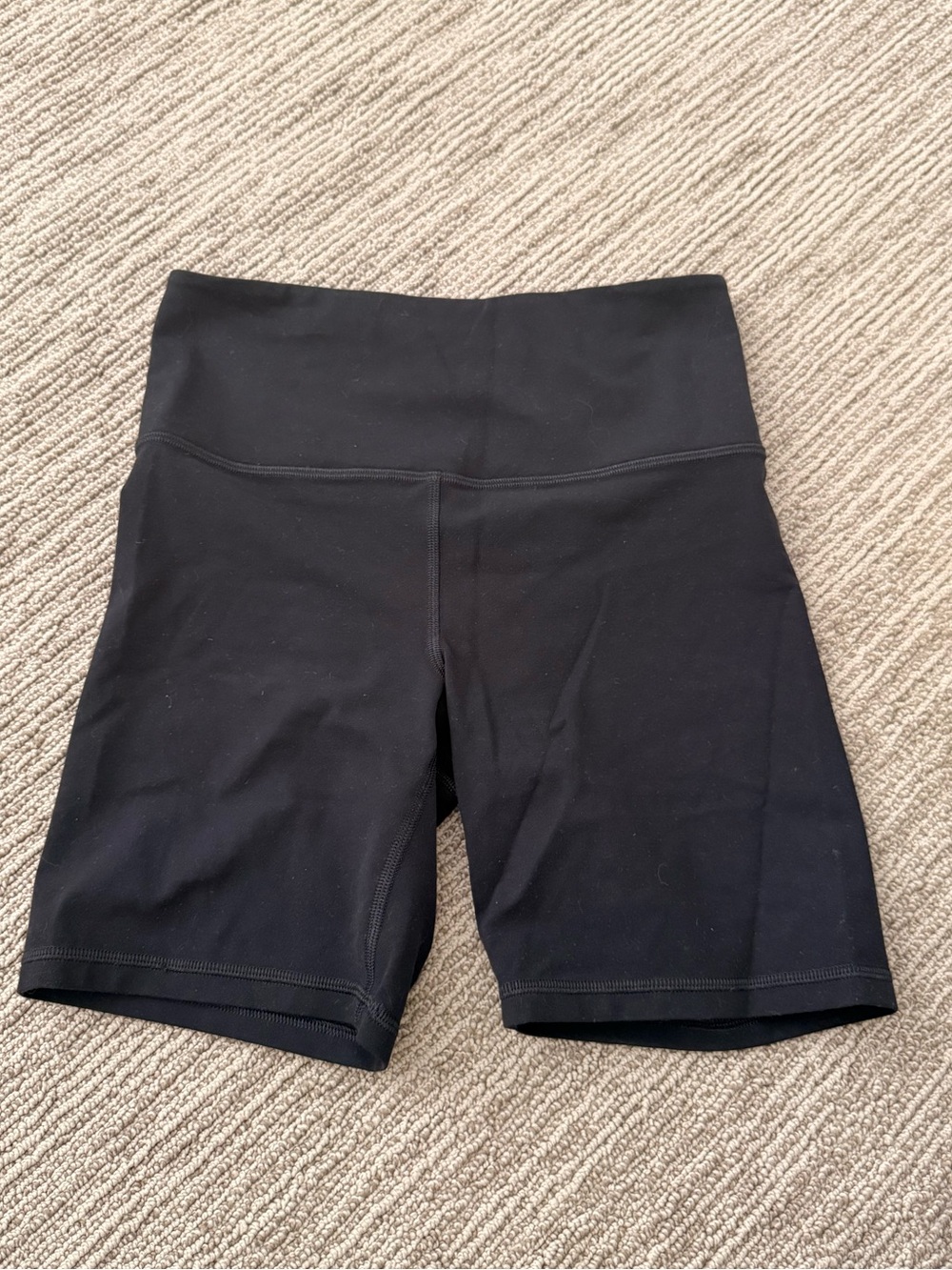 Athleta Black High-Waist Bike Shorts